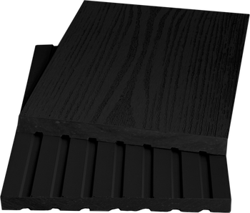 Доска заборная / CAMPIONE 3D (объемный эмбосинг) - рисунок ТТ (11 х 145) черный