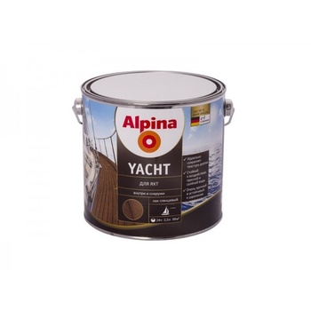 Лак алкид яхт 2,5л глянц Alpina Yacht (4/144) П