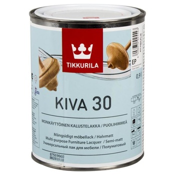 Лак вд интер 0,9л KIVA EP Tikkurila п/мат (3)