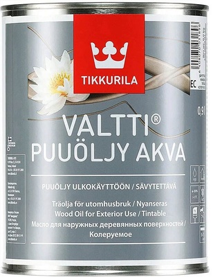 Масло для дерева 0,9л VALTTI PUUOLJY AKVA EC Tikkurila (3) зз П (под заказ)