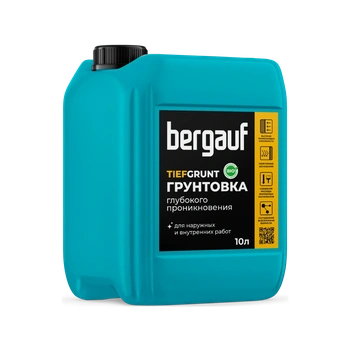 Грунтовка глубокого проникновения Bergauf TiefGrunt 10 л