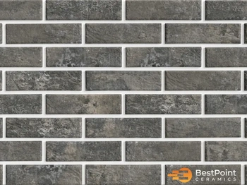 Клинкерная термопанель BestPoint Exclusive Midnight 245 x 65 x 8 мм