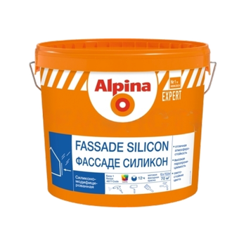 Краска вд фасад 10л силиконовая База 1 Alpina (1/44) П