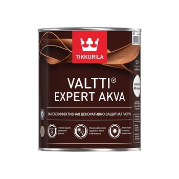 Декоративно-защитная лазурь Tikkurila Valtti Expert Akva тик 0,9л